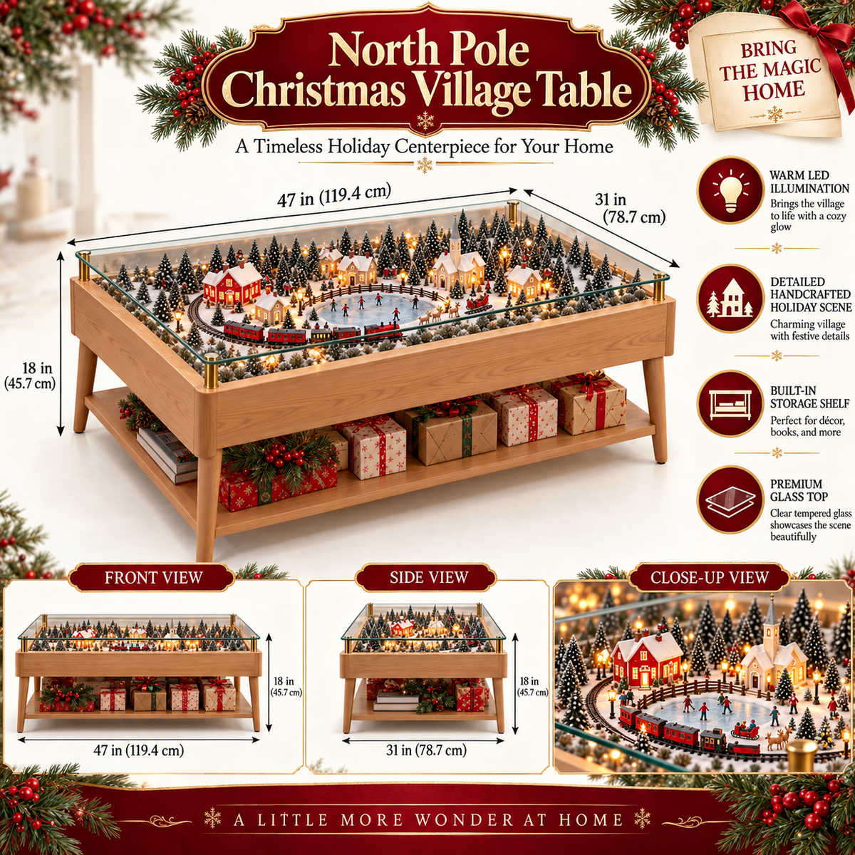 NorthPole Christmas Table